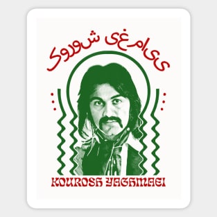 Kourosh Yaghmaei / Original Psychedelic Design Sticker